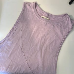 Lilac workout tank top from Urban Outfitters.